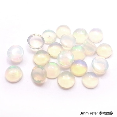 天然石 卸売 オパール ラウンドカボション 2.5mm lo-opl-rc 天然石