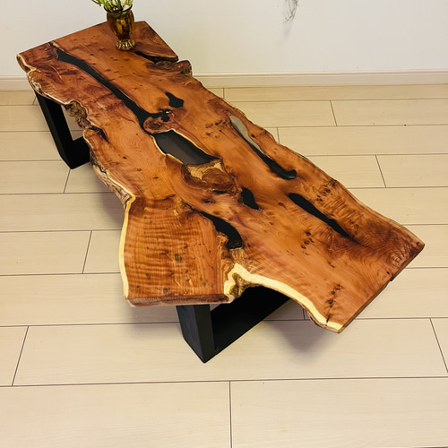 レジン　ローテーブル　欅　無垢材 レジン ローテーブル 欅 無垢材 ケヤキ商品一覧｜レジンテーブル・一枚