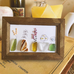 シーグラスアート 