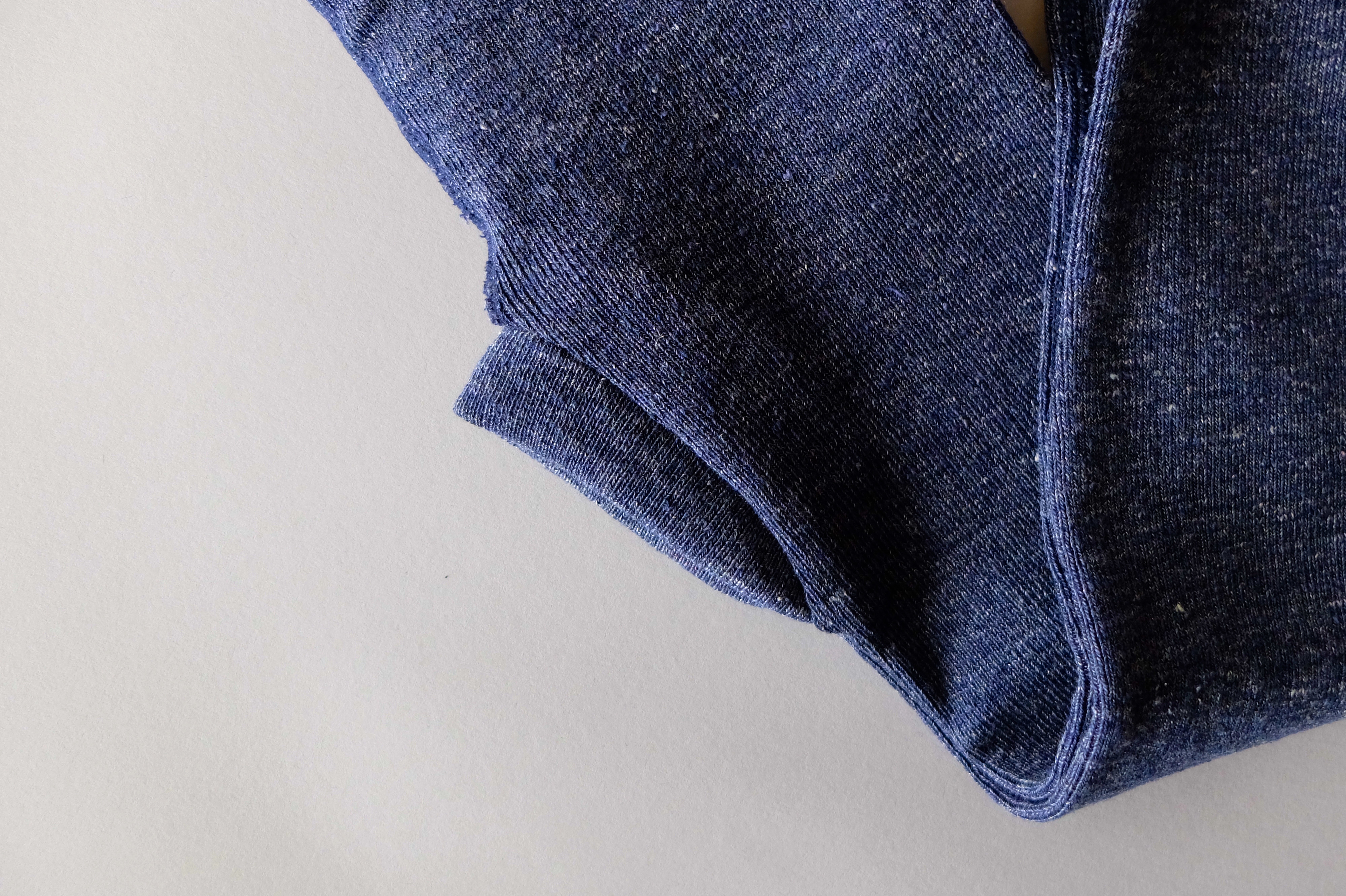 【再入荷】リネンニットレギンス マチ付き（オフ白）｜unisex 2 size