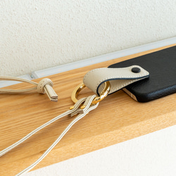 しっぽのついたスマホケース「クベル」専用ショルダーストラップ 3枚目の画像