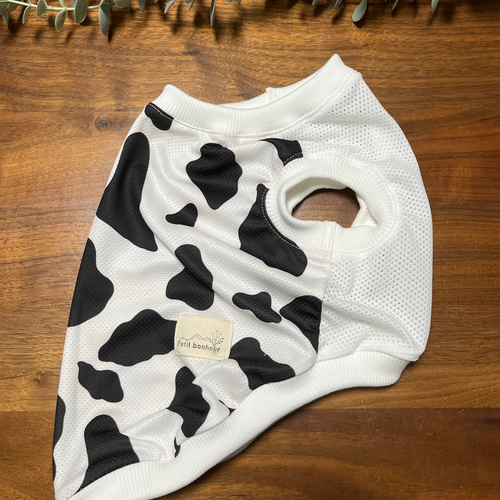 B & C mama　フレブル柄　クールタンクトップ　ハンドメイド 犬服 ☆クールニットタンクトップ☆ ペット服・アクセサリー