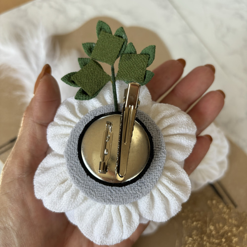 白牡丹】〈白妙の羽の髪飾り〉⭐︎OP充実 ウェディング ブライダル