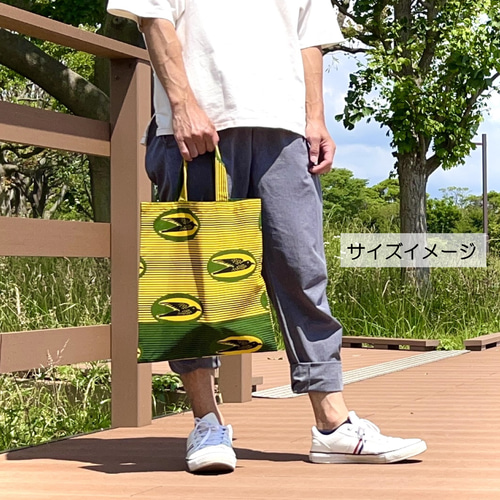 handmade※アフリカンプリント※ミニ手提げ