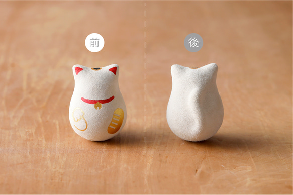 起き上がり猫法師［招き猫］ 3枚目の画像