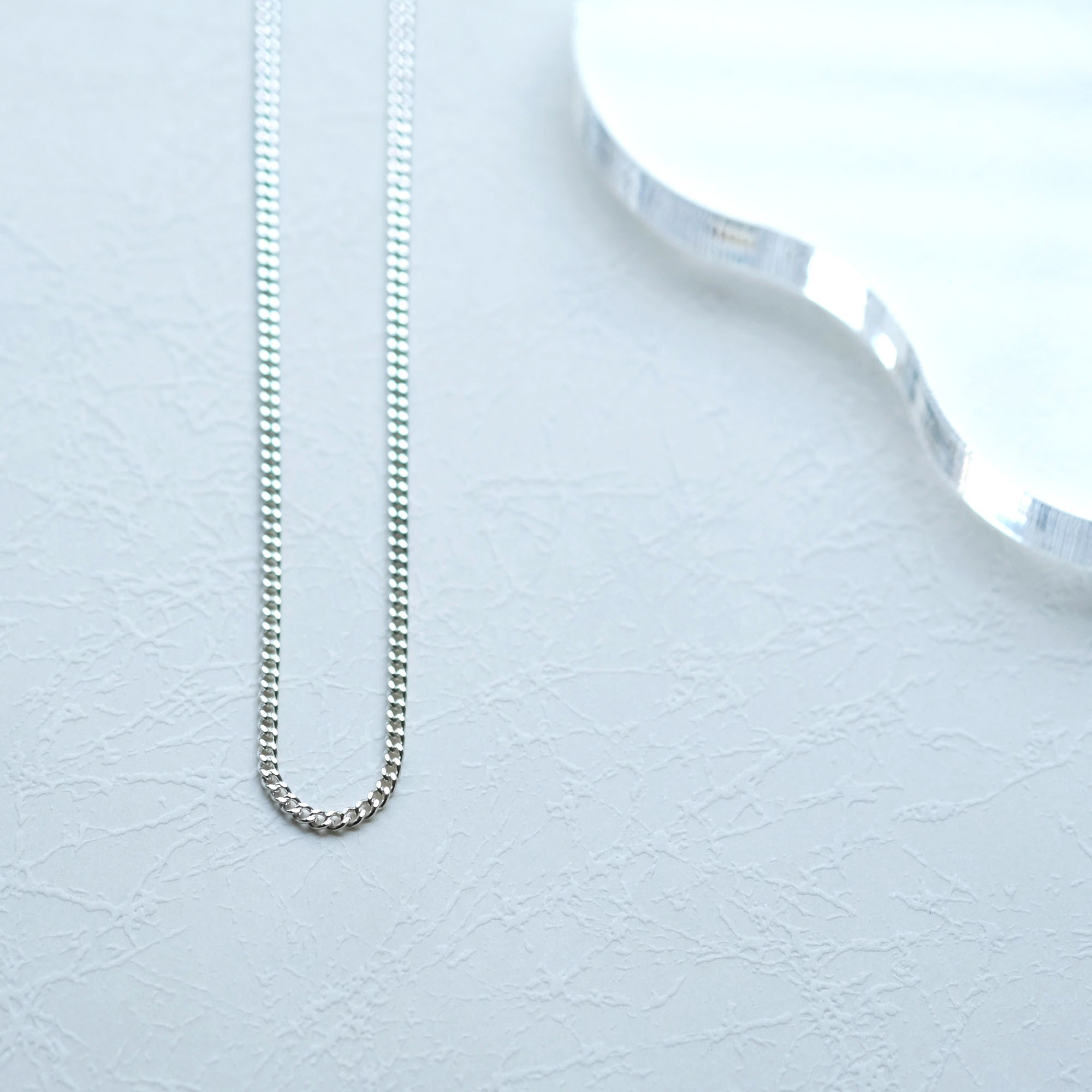 幅2mm 喜平 チェーン ネックレス シルバー925