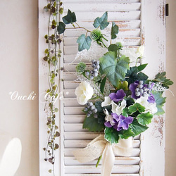 紫陽花（あじさい） スワッグ のおすすめ人気通販｜Creema(クリーマ