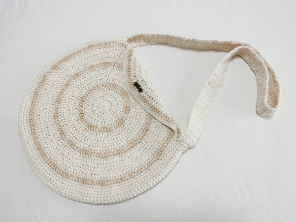 M様ご注文品、他の方は購入できません。生成りコットン手編み