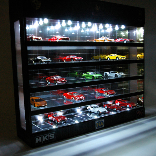 1/64展示50台可・BKオーク・ディスプレーBOX / スタイリッシュジオラマ 1/64展示50台可・BKオーク・ディスプレーBOX / スタイリッシュ