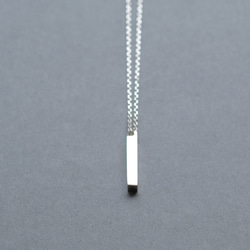 スクエア メンズ ネックレス シルバー925 ネックレス