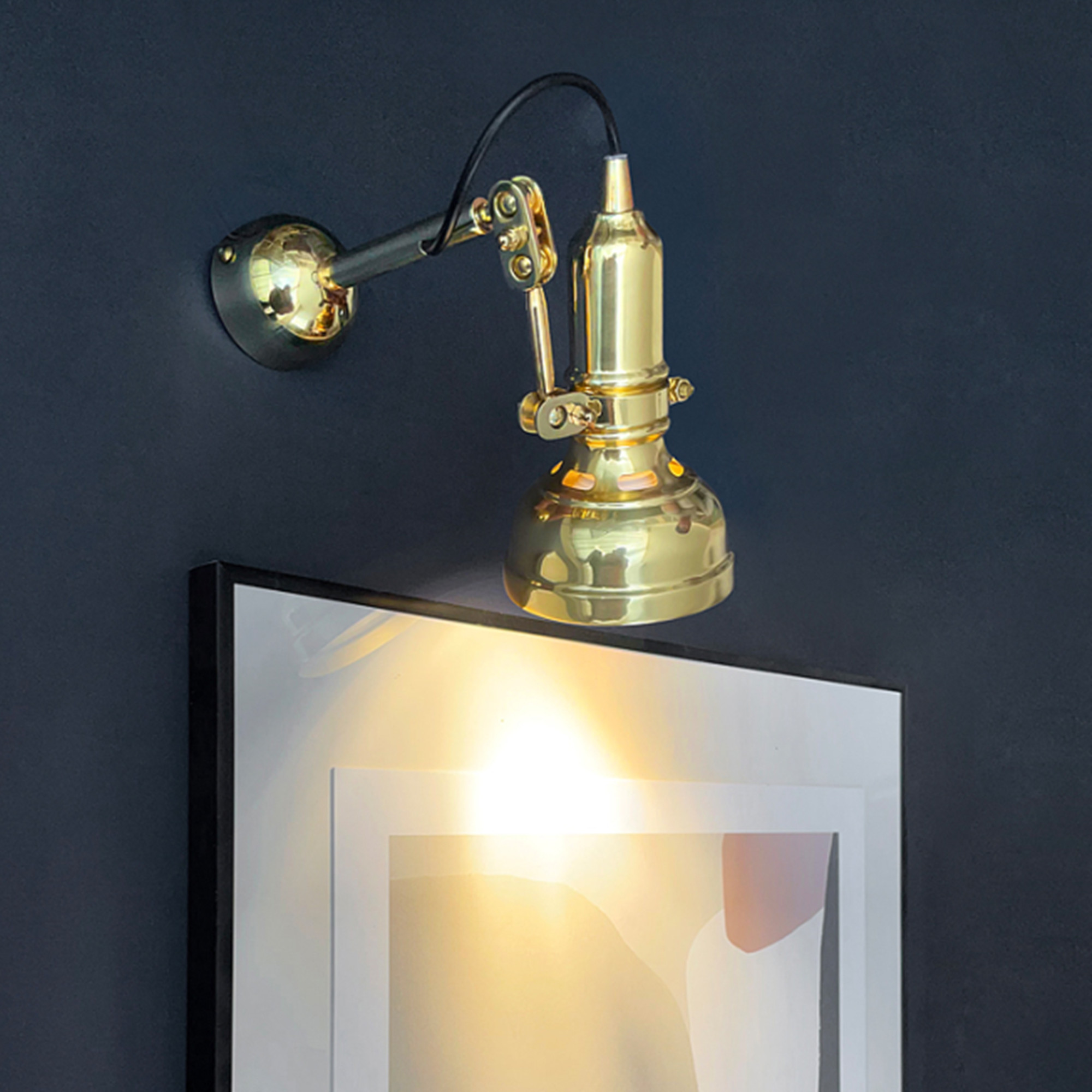 真鍮北欧ウォールランプインダストリアルスタイル通路寝室ミラーヘッドライト