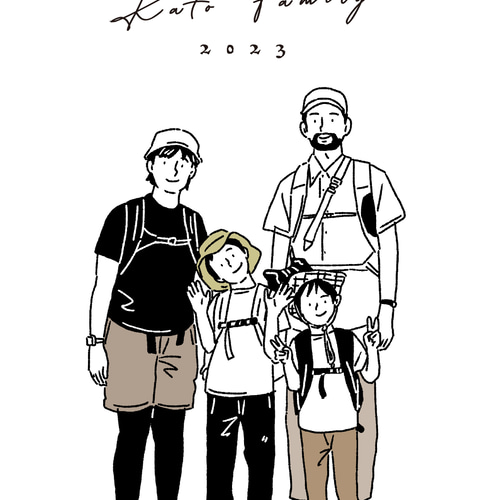 シンプル画】イラスト 結婚式 ウェルカムボード 似顔絵 wedding