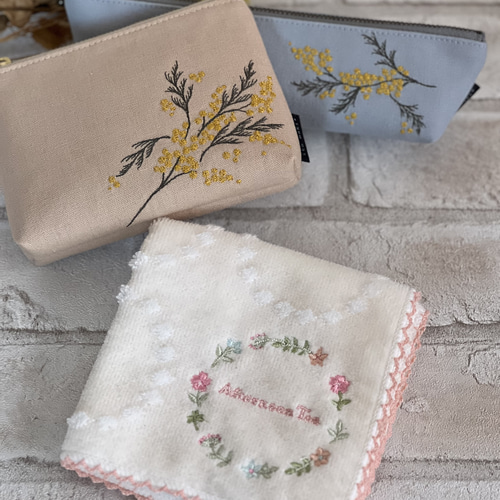 yukiemon/バルーンランド刺繍/限定ピンクベージュ/ミニポーチ 楽天市場】【エントリーでP10倍】yukiemonユキエモン「バルーン