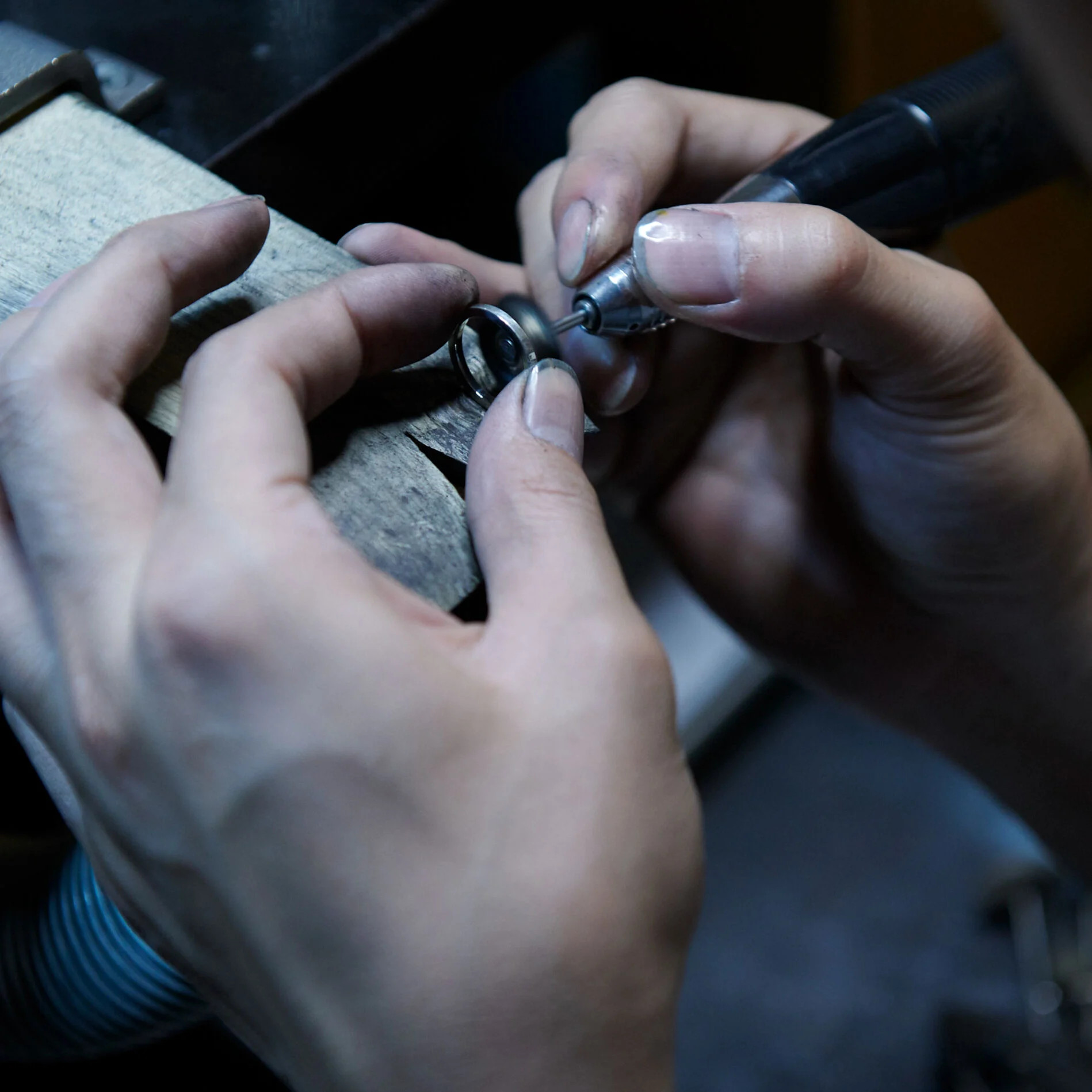 既存リング サイズ直し｜納品後保証期間内１回目サイズ直し（SV,K10）