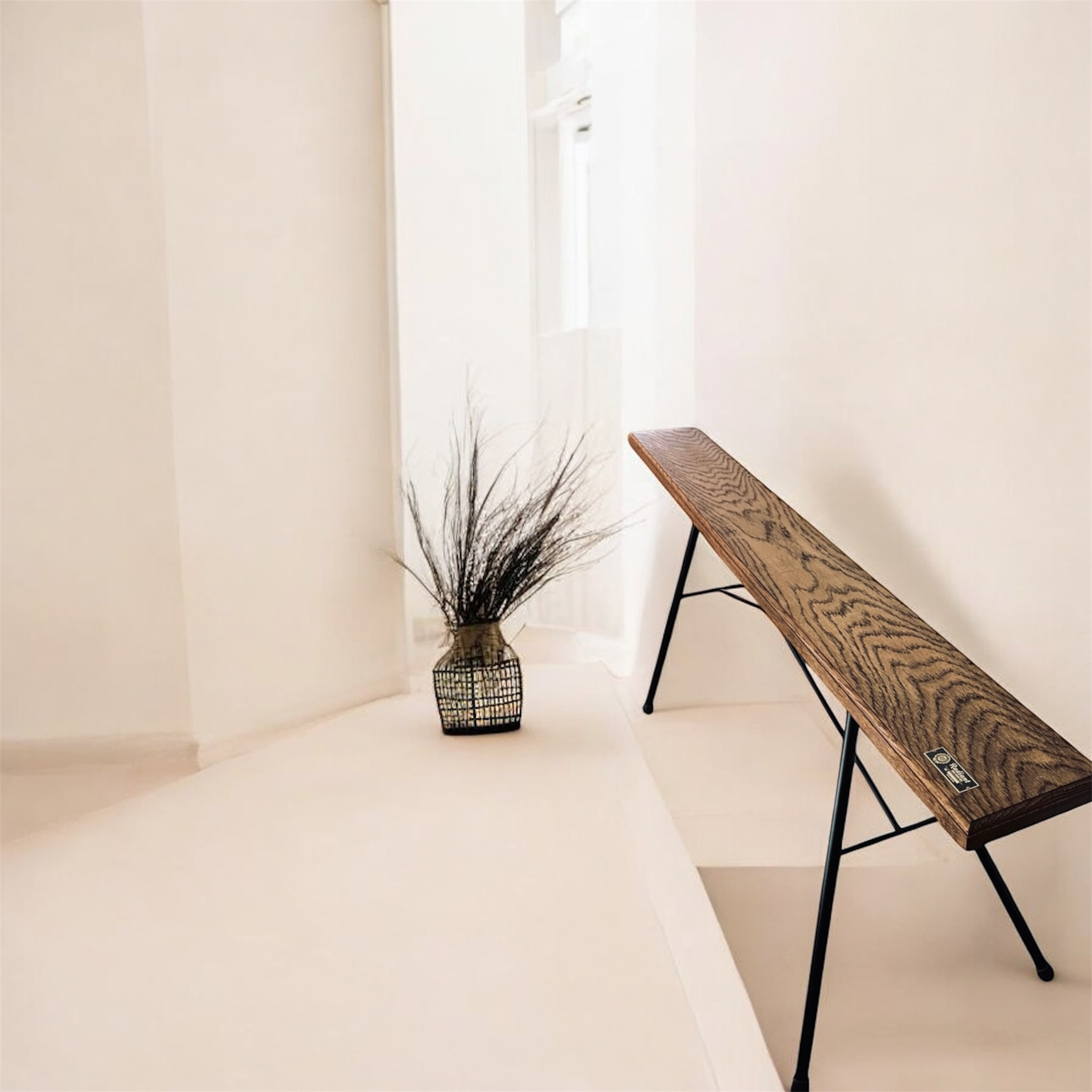 アイアンベンチ 店舗什器 カフェ