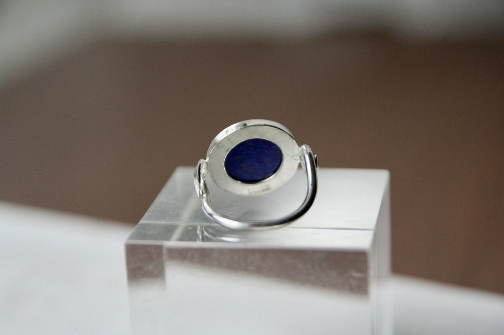 ラピスラズリ カービング ring