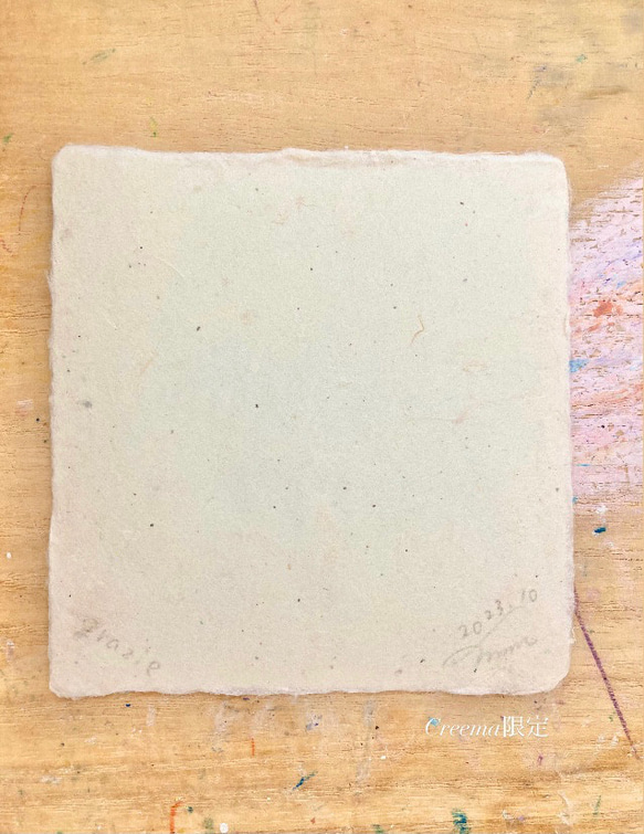 【原画】「キセキの森」自然素材の絵画　天然蜜蝋と白石和紙　Natural interior art Creema限定 beautiful YW1964625185(15000円)