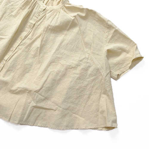 vent blanc RUSTICコットンリネン ピンタックギャザースカート vent blanc RUSTICコットンリネン ピンタックギャザースカート