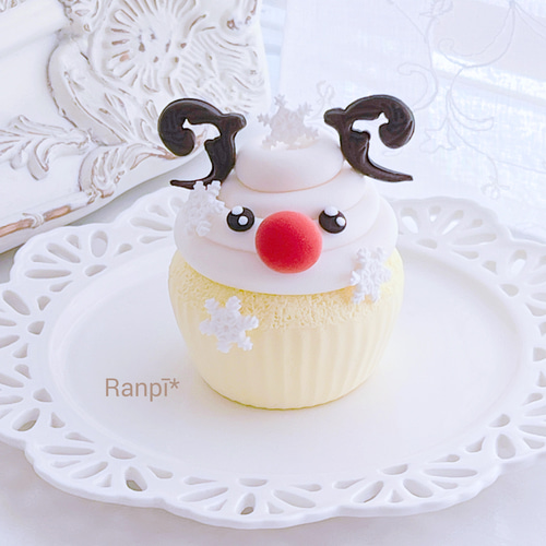 クレイケーキ*カップケーキ*クリスマス