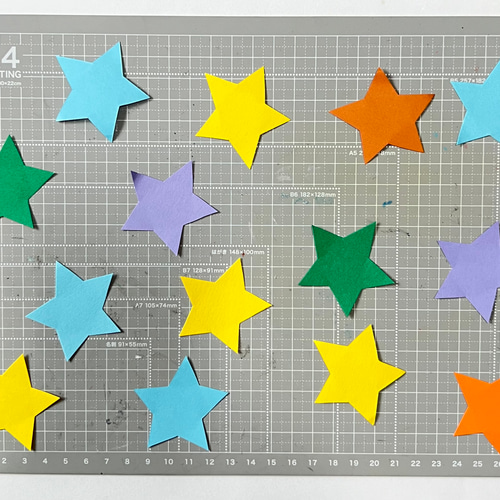 七夕製作 星つなぎ 製作キット 装飾 7月製作 七夕 型紙 保育製作