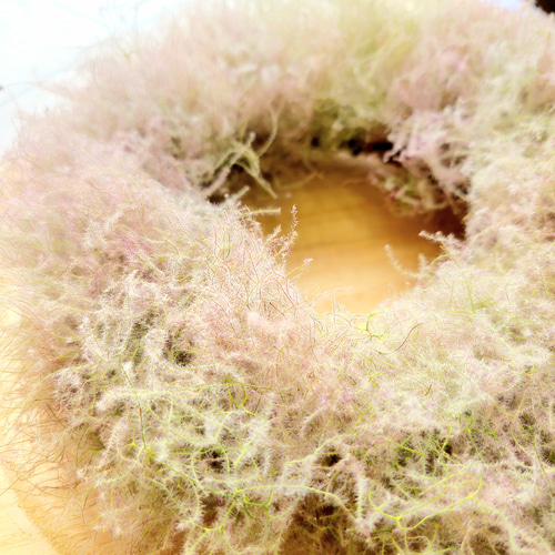 ナチュラルリース　スモークツリー ナチュラルリース スモークツリー リース スワッグ