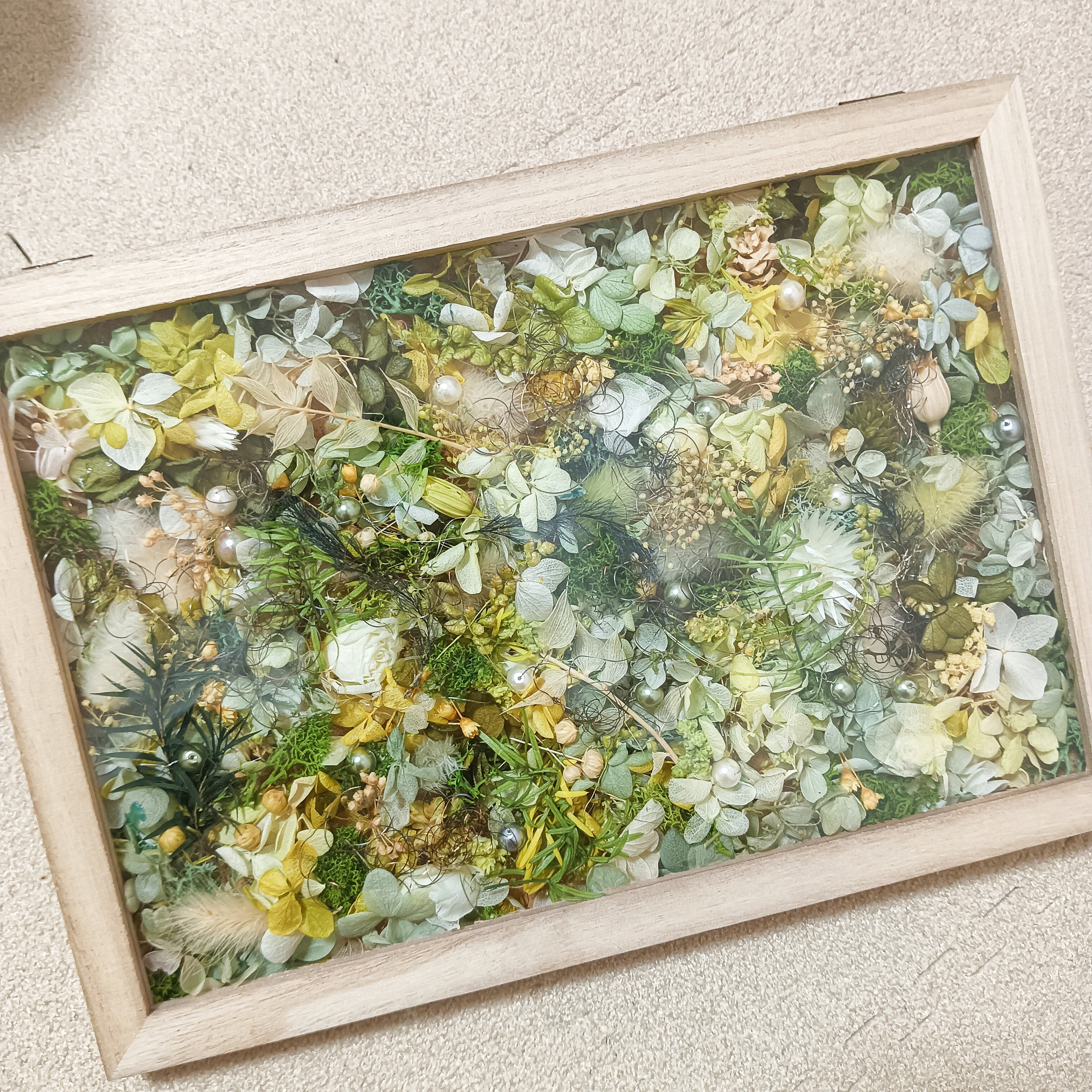 フラワーボックス(green)