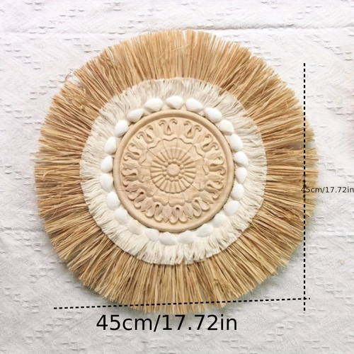 わらの壁装飾 北欧 ボヘミアンスタイル クリエイティブホームステイ