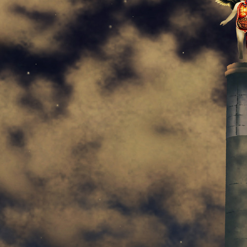 天使降臨 : ジクレー版画 ／ The Advent of the Angel : Giclee Print