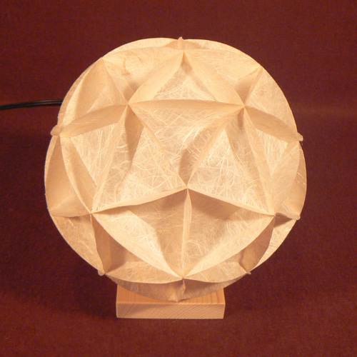 和紙の手作りランプシェード　美濃和紙使用　[ 画 ] 4-1　癒しの一点物作品 和紙の手作りランプシェード 美濃和紙使用 [渓] 4-1 どこにも