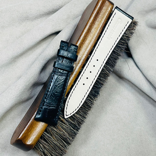 ゼニス時計用の手作りワニ革ストラップ 腕時計 Dohaleather 通販