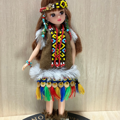 インディアンリカちゃん その他人形 山田奈緒 通販 17815133｜Creema