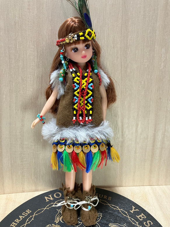 インディアンリカちゃん その他人形 山田奈緒 通販 17815133