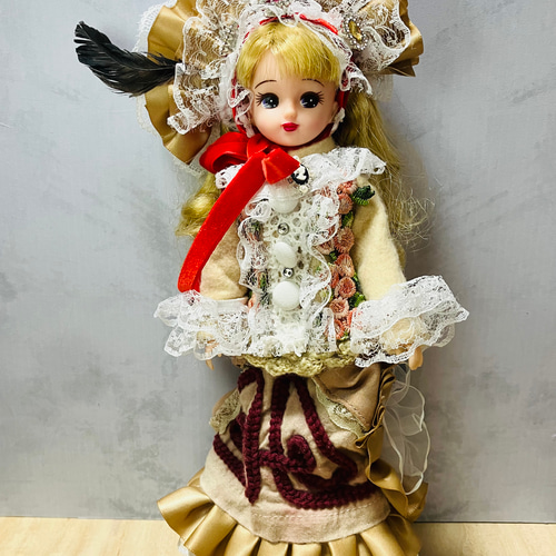 ☆アンティークミニチュアドレス☆ リカちゃん アンティークドレス その他人形 山田奈緒 通販 17815235