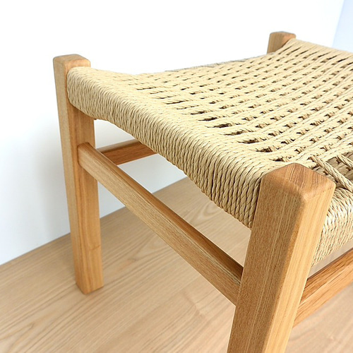 ペーパーコード スツール 座編み 椅子（チェアー）・スツール 木工房