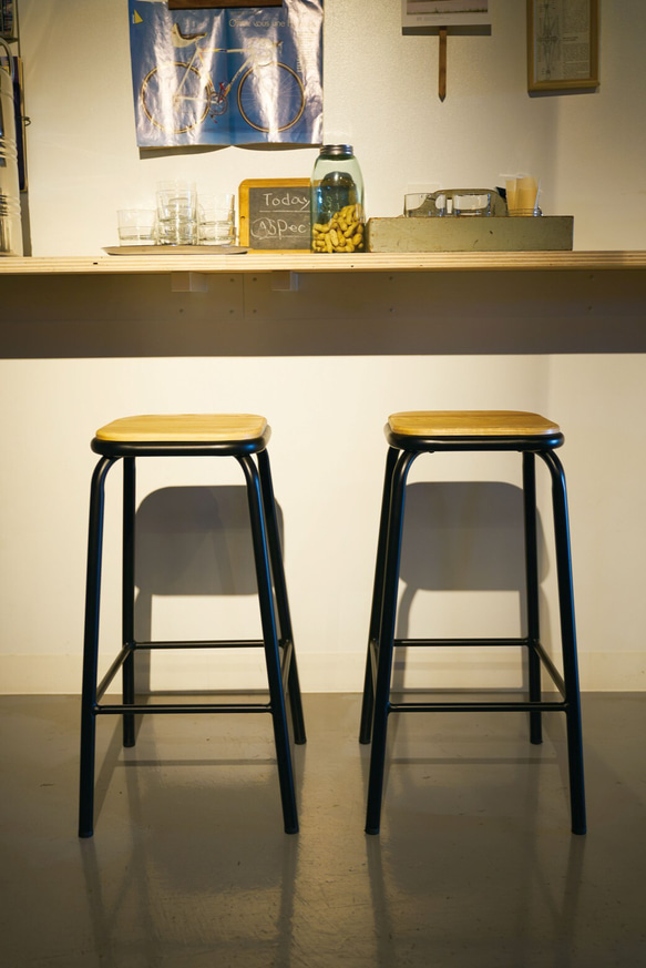 2点セット　チェア 椅子 カフェチェア　ダイニングチェア　カウンターチェア　バーチェア 【AZM-SD-6053623】 