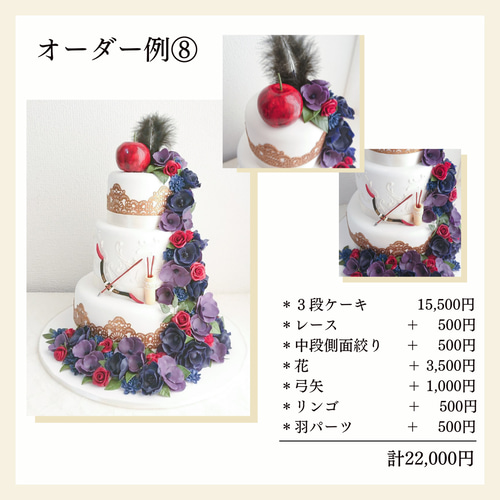 世界に一つのクレイケーキ【受注制作】｜結婚式や推し活にも