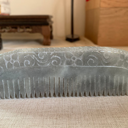 本翡翠 櫛 くし 本物保証 ミャンマー産 その他雑貨 真琴 通販 17815920