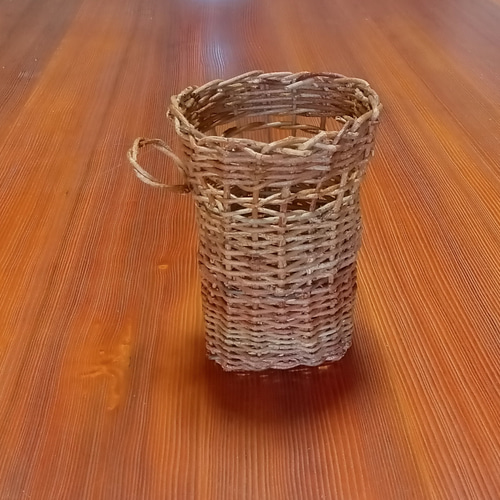 アケビ蔓細工　花籠　掛花入 fit=scale-down,w=1200