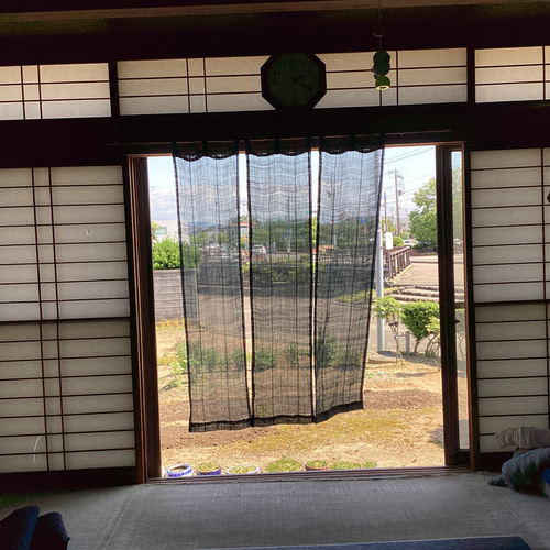 5 蚊帳 のれん タペストリー 藍 その他インテリア雑貨 ひだまり 通販