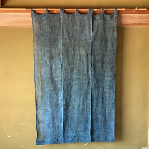 5 蚊帳 のれん タペストリー 藍 その他インテリア雑貨 ひだまり 通販