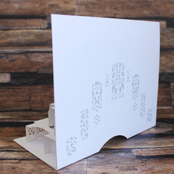 完成品【ポップアップカード】窓の街オルタ 4枚目の画像