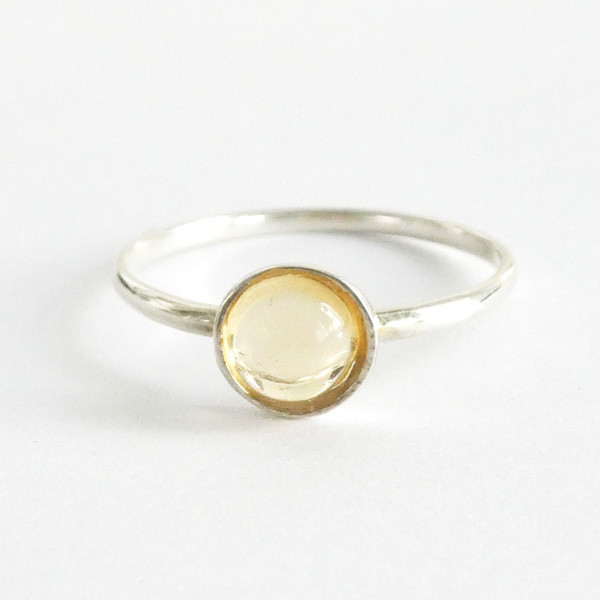 SV シトリン リング シルバー CF003CIBS