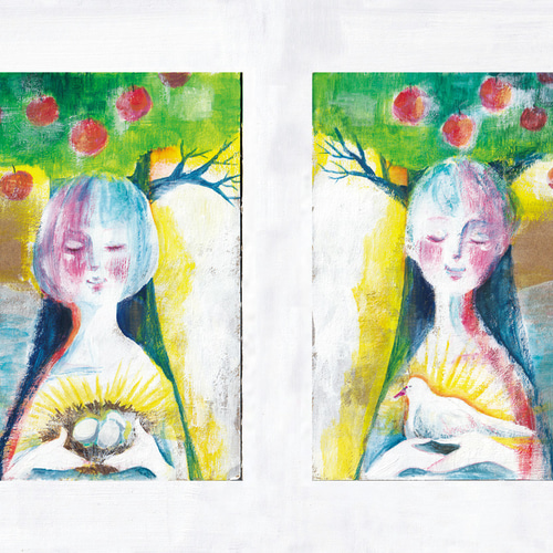 水彩画 ［輪廻] 【公式通販】