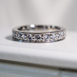 婚約指輪 エンゲージリング セットリング ダイヤモンド モアサナイト