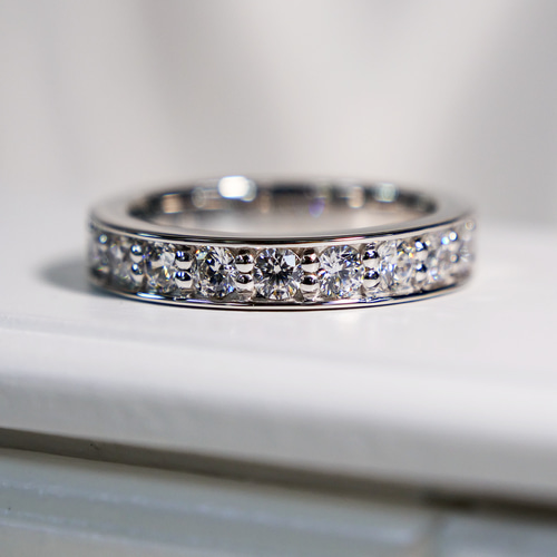 お値下げ】モアサナイトリング 10ct 17号 大粒 豪華 指輪