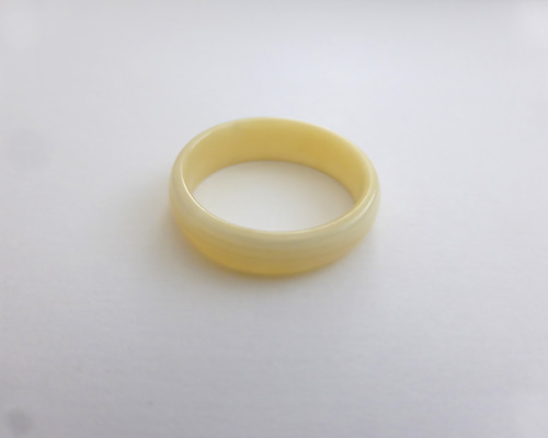 鯨歯リング　17.5〜17.8号マッコウ　抹香鯨　印材　根付け　ボーンカービング 鯨歯リング 17.5〜17.8号マッコウ 抹香鯨 印材 根付け ボーン