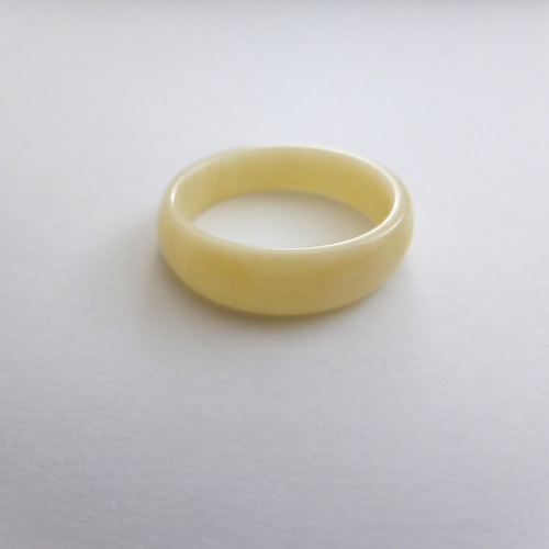 マッコウクジラ歯 リング 【11号】 指輪・リング マテリアル