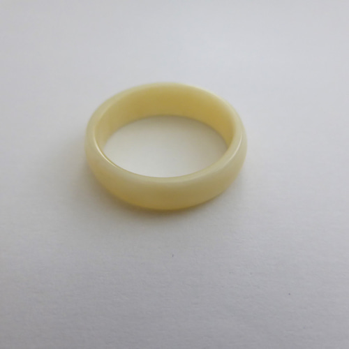 マッコウクジラ歯 リング 【11号】 指輪・リング マテリアルマスター