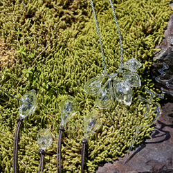 【ｻｰｼﾞｶﾙｽﾃﾝﾚｽ】-Ice- プチｻｲｽﾞ こぼれないアロマペンダント 8枚目の画像