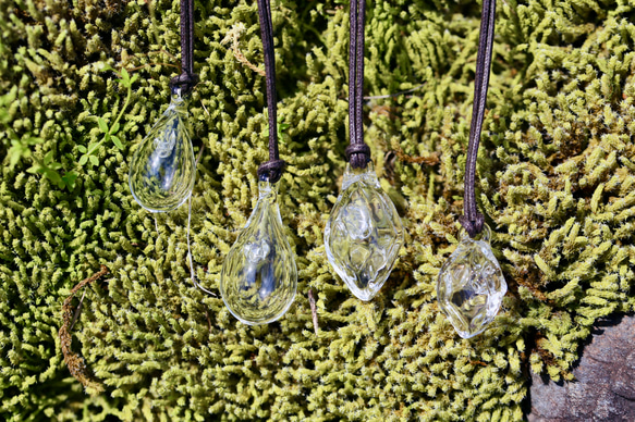 【ｻｰｼﾞｶﾙｽﾃﾝﾚｽ】-Ice- プチｻｲｽﾞ こぼれないアロマペンダント 7枚目の画像